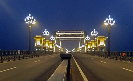 玉蘭燈亮相古都洛陽，添彩2018洛陽牡丹花會